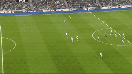 世界杯高清赛事-各项赛事10场不败！阿森纳1-0布莱顿甩开曼城7分 萨卡一剑封喉