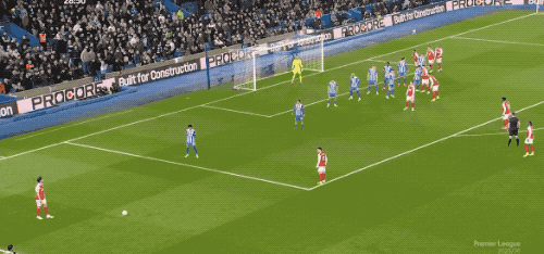 世界杯高清赛事-各项赛事10场不败！阿森纳1-0布莱顿甩开曼城7分 萨卡一剑封喉