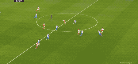 世界杯高清赛事-各项赛事10场不败！阿森纳1-0布莱顿甩开曼城7分 萨卡一剑封喉