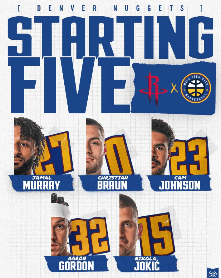 世界杯直播app-狂输36分！火箭惨遭掘金三杀，杜兰特哑火约基奇三双，穆雷轰30分