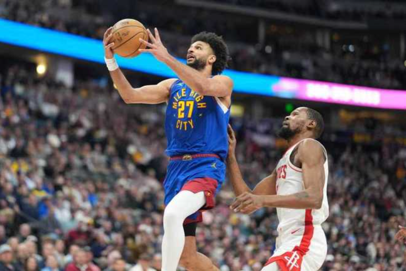 世界杯直播app-狂输36分！火箭惨遭掘金三杀，杜兰特哑火约基奇三双，穆雷轰30分