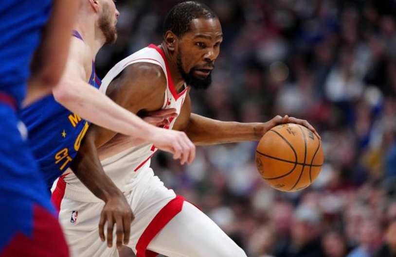 世界杯直播app-狂输36分！火箭惨遭掘金三杀，杜兰特哑火约基奇三双，穆雷轰30分